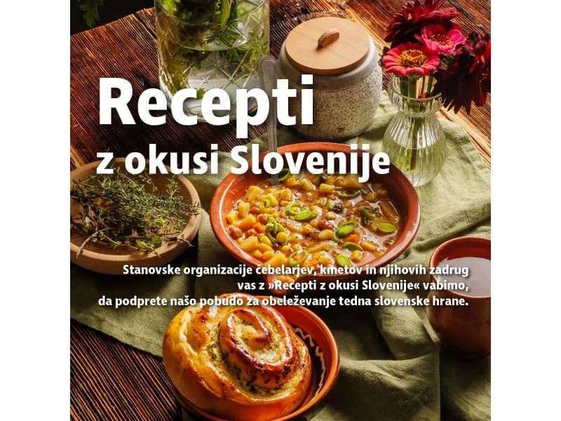 Slovenski tradicionalni zajtrk in pobuda za obeleženje tedna slovenske hrane