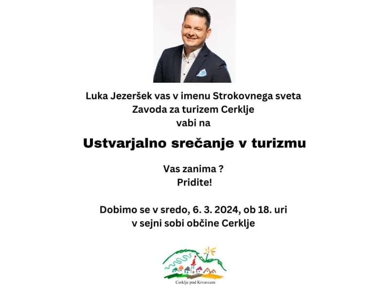 Ustvarjalno srečanje v turizmu