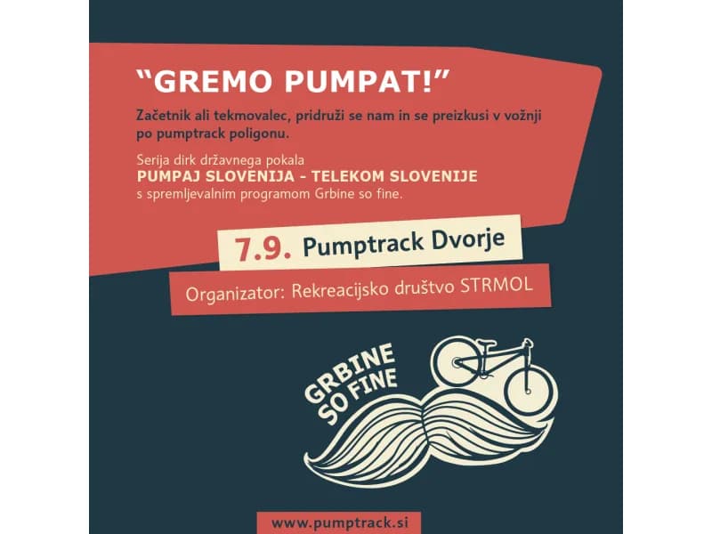 Cerklje na Gorenjskem tretjič gostijo pokal Pumpaj Slovenija