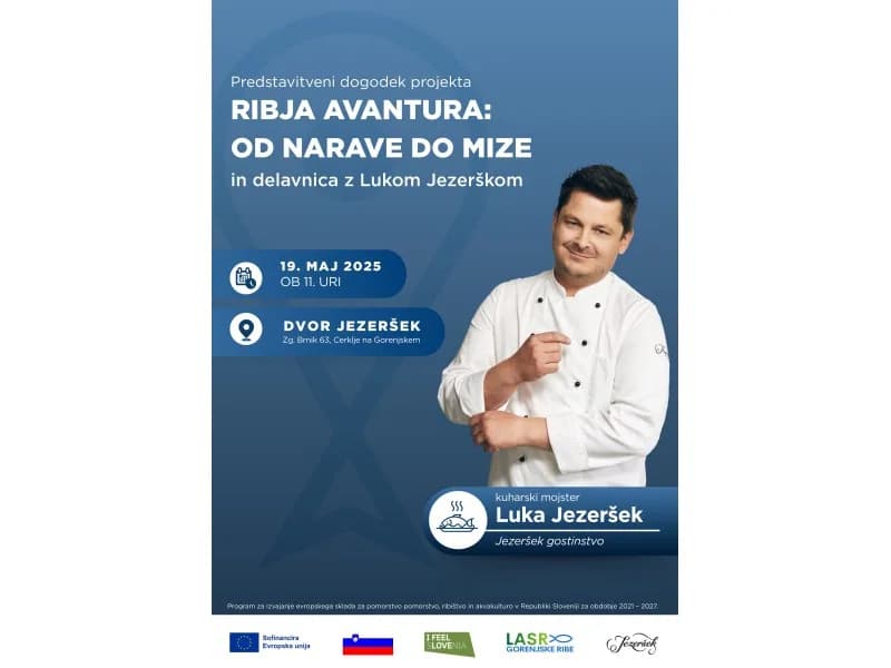 Ribja avantura: Od narave do mize z Lukom Jezerškom