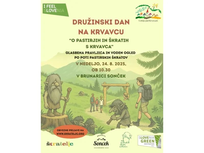 Pastirska pravljica in voden ogled za najmlajše