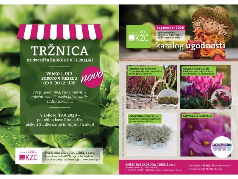 Akcija v Kmetijski zadrugi Cerklje