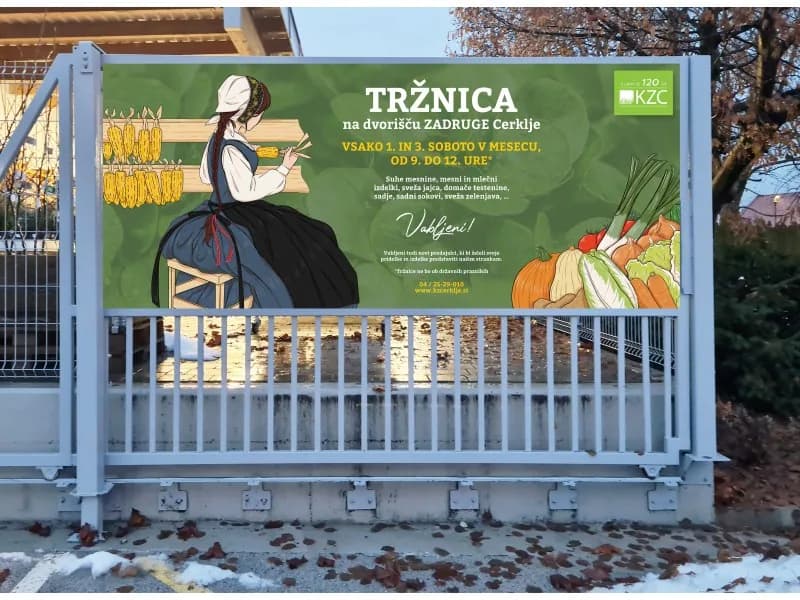 Akcija v Kmetijski zadrugi Cerklje