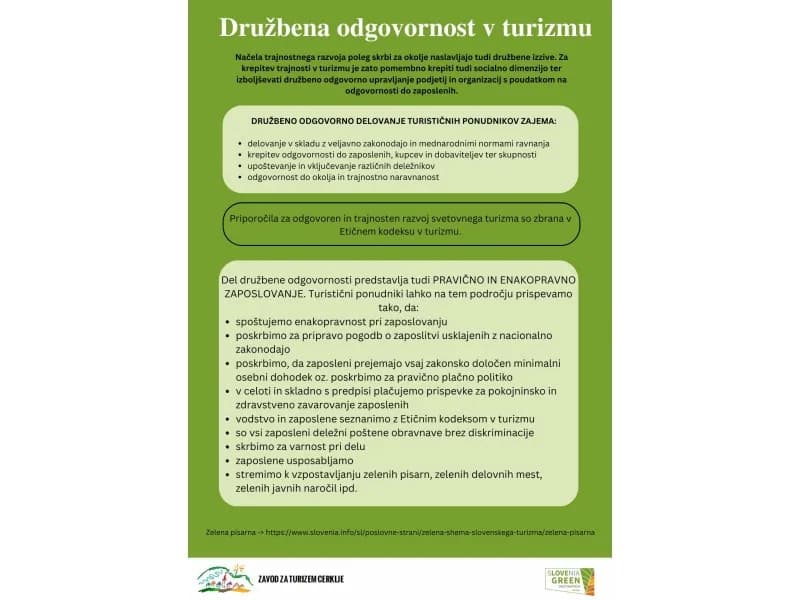 Družbena odgovornost v turizmu