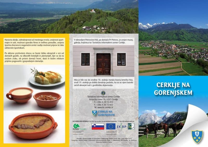 Naslovnica: Cerklje na Gorenjskem