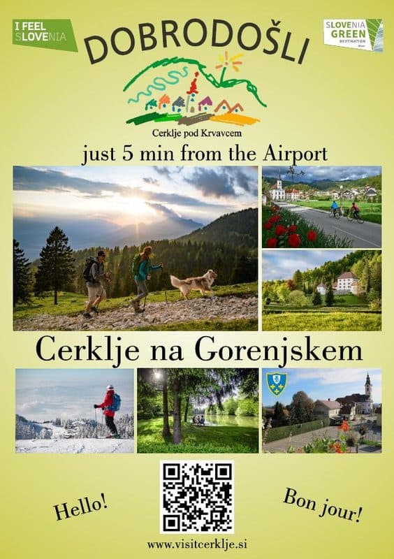 Naslovnica: Letak Cerklje na Gorenjskem