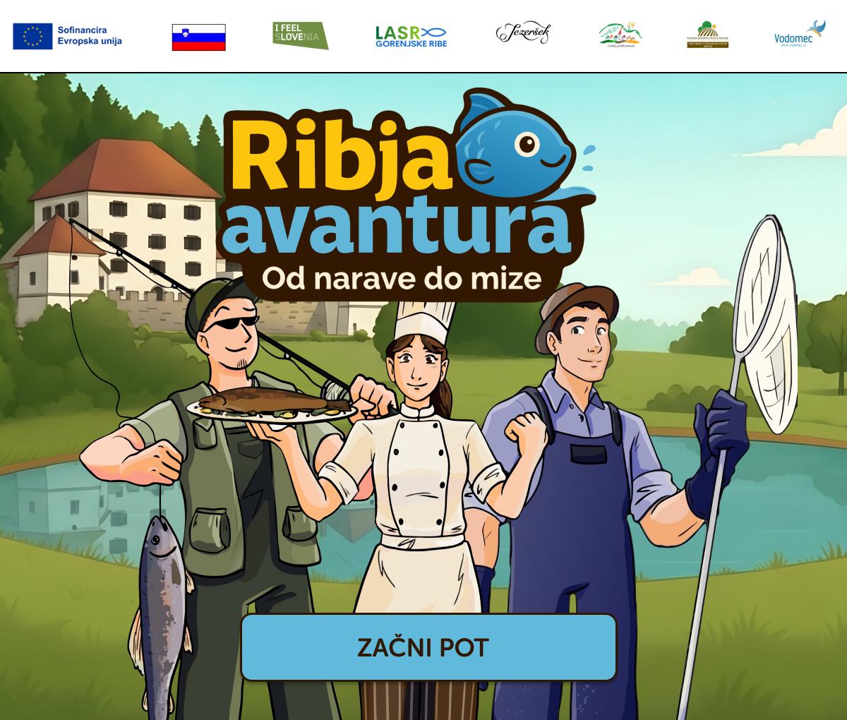 Ribja Avantura Klikni in igraj